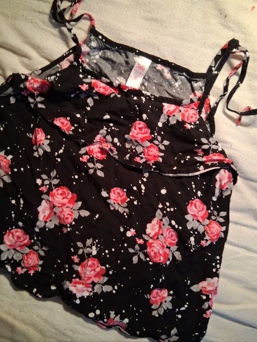 Justice Floral Top